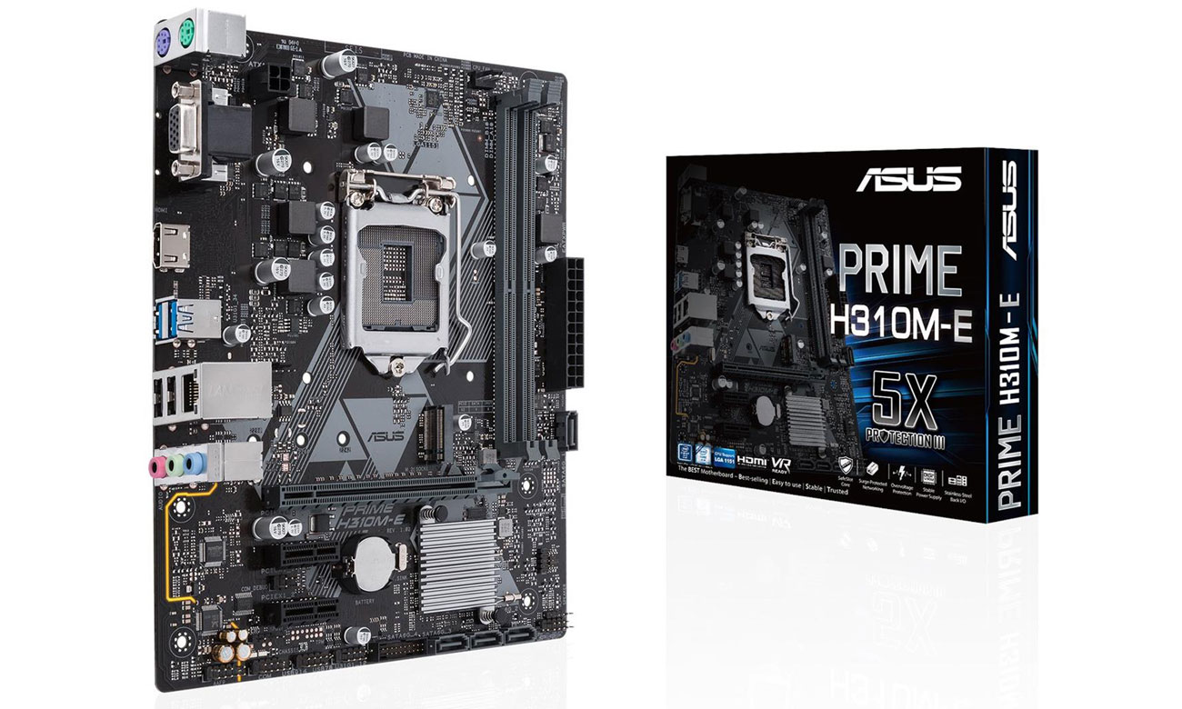 ASUS Prime H310M-E Solidna podstawa dla systemu