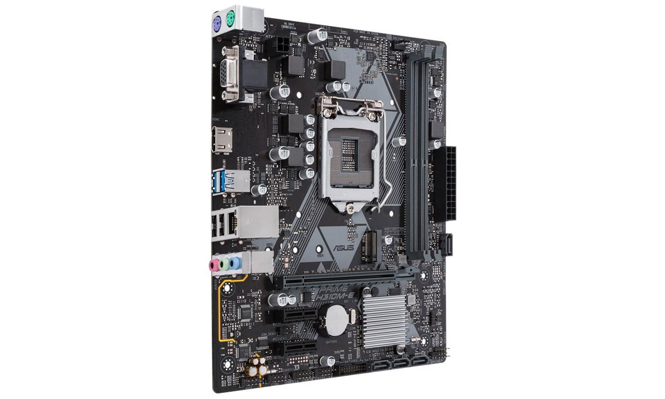 ASUS Prime H310M-E Chłodniejsza konstrukcja Fan Xpert