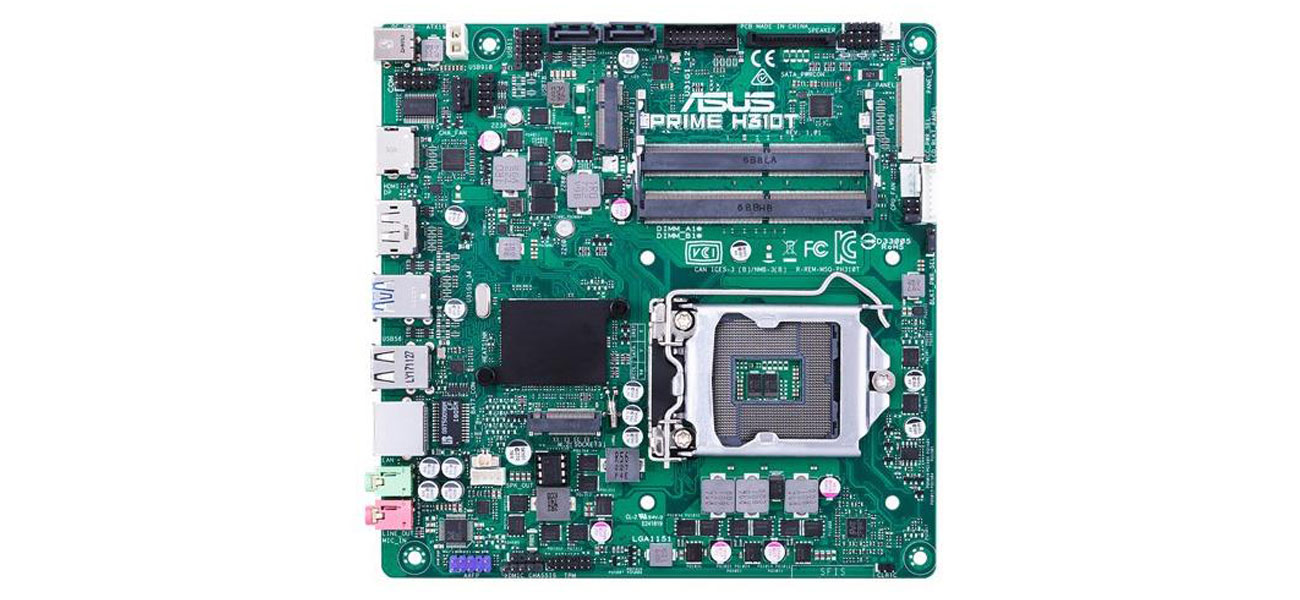ASUS Prime H310T Tarcza ochronna ASUS