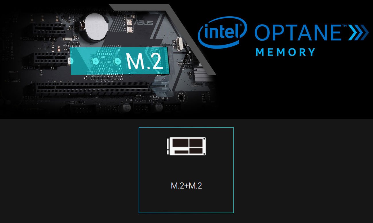 ASUS PRIME H370-PLUS Intel Optane, M.2, RAID