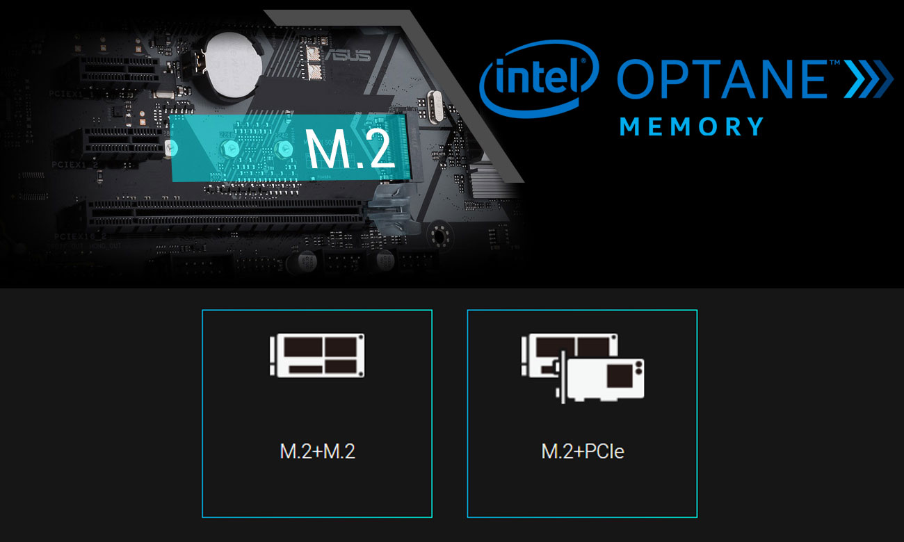 ASUS PRIME H370M-PLUS Intel Optane, M.2, RAID