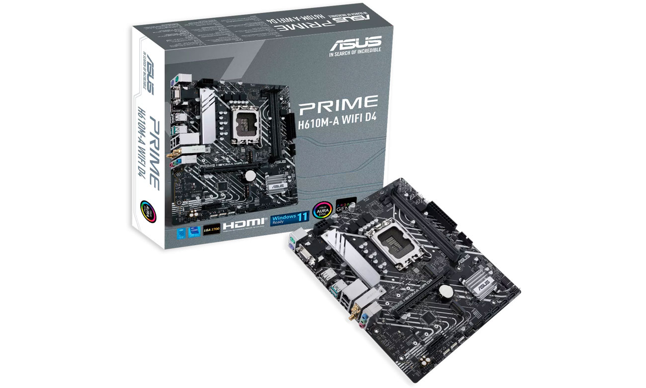 ASUS PRIME H610M-A WIFI DDR4 Płyta główna box