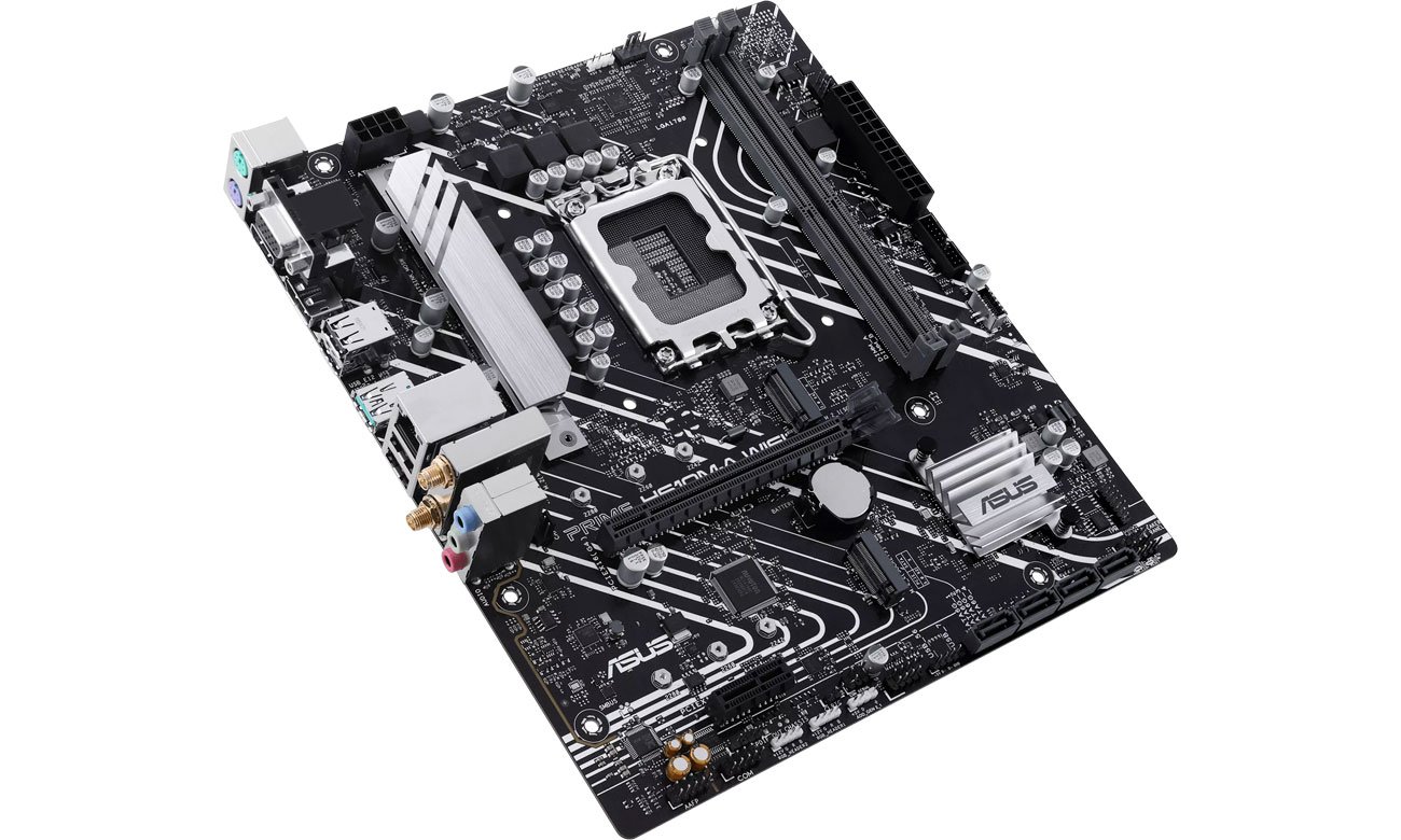 ASUS PRIME H610M-A WIFI Złącza