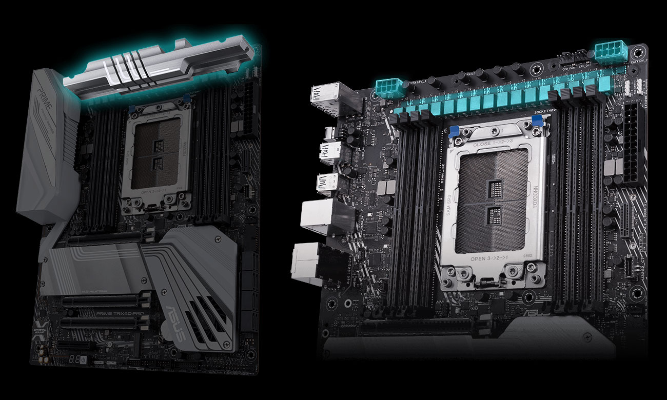 ASUS PRIME TRX40-PRO - Zasilanie