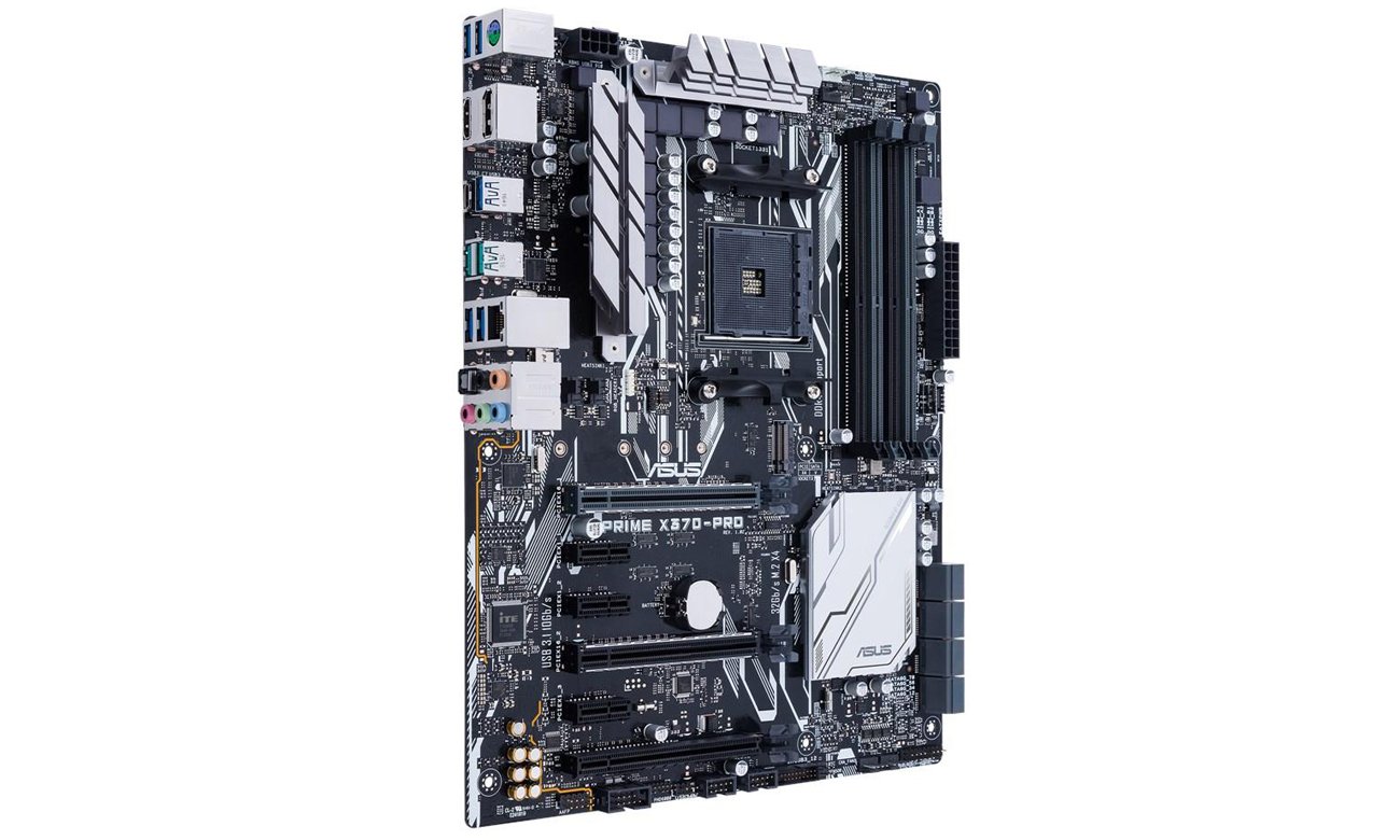 Płyta główna ASUS PRIME X370-PRO Przód