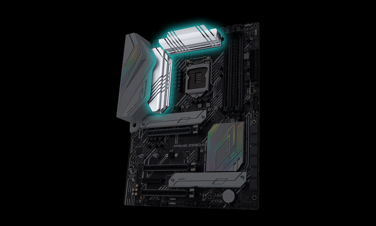 ASUS PRIME Z590-A - Chłodzenie