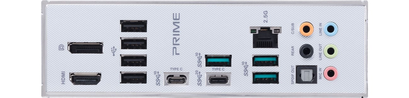 ASUS PRIME Z590-A - Złącza