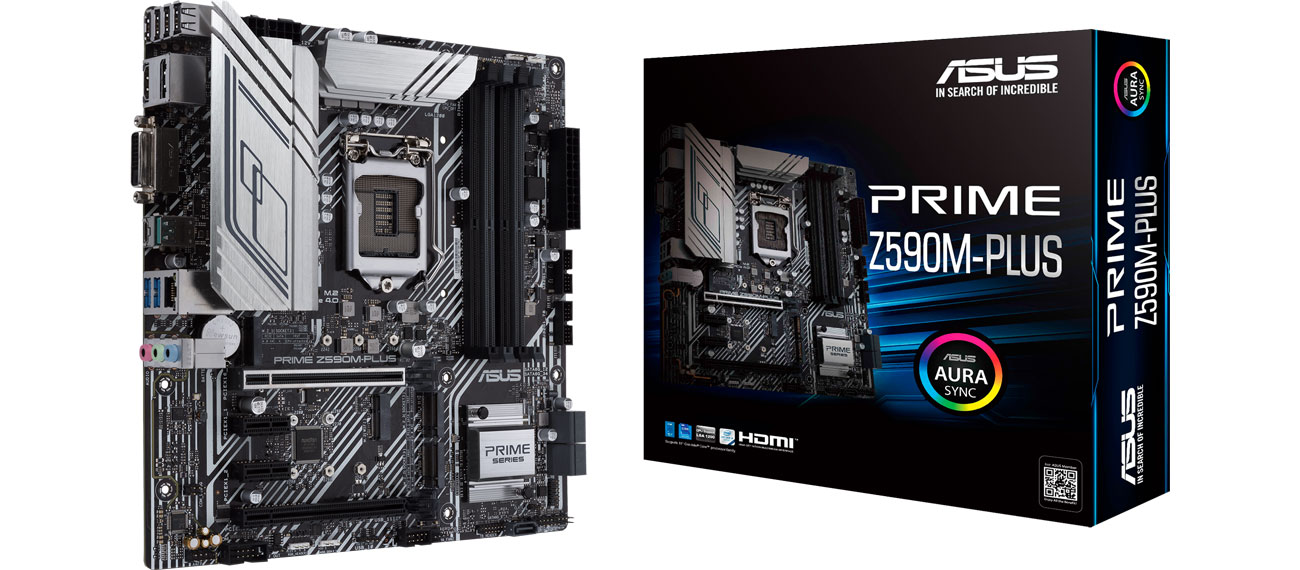 Płyta główna Socket 1200 ASUS PRIME Z590M-PLUS