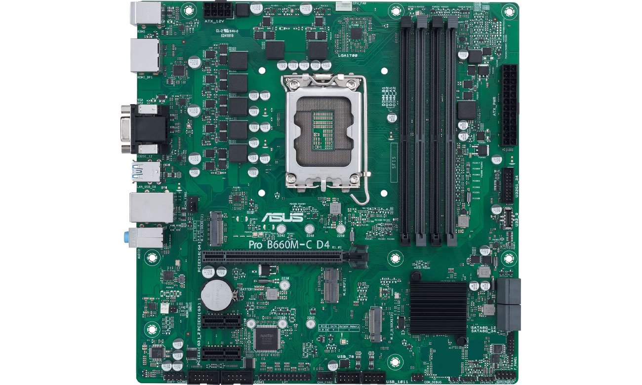 ASUS PRO B660M-C CSM DDR4