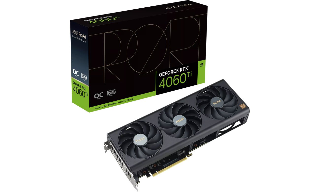 ASUS GeForce RTX 4060 Ti ProArt OC 16 ГБ GDDR6