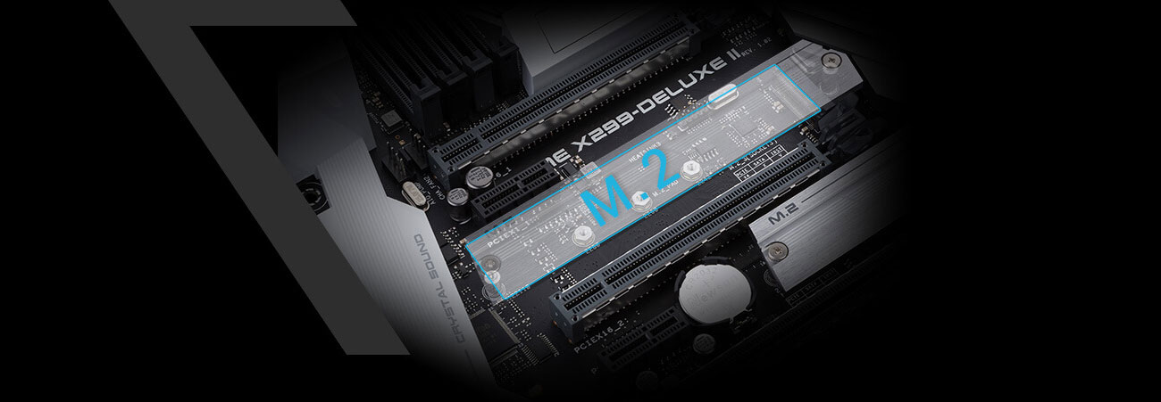ASUS PRIME X299-DELUXE II Złącze M.2