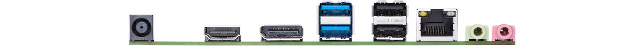 ASUS Pro-H410T-CSM Porty