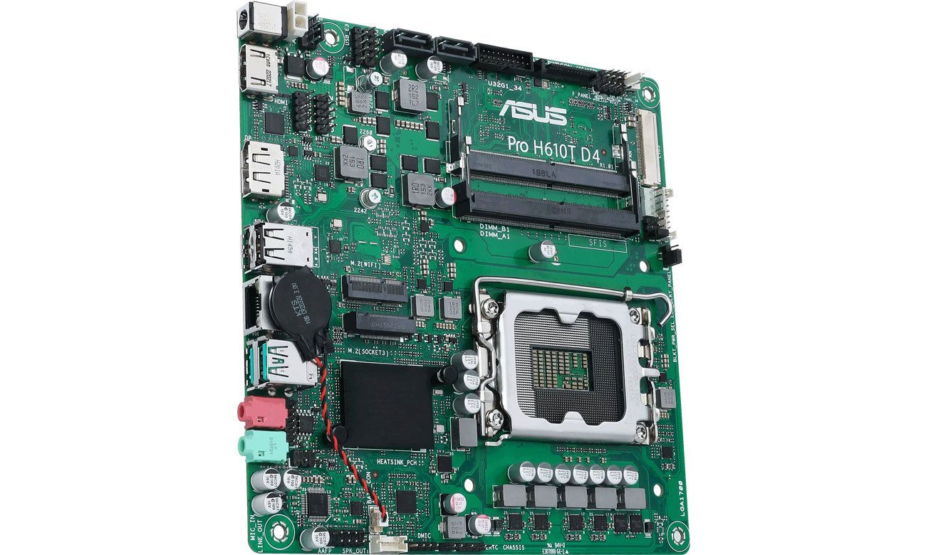 ASUS Pro H610T-CSM DDR4 Mobo