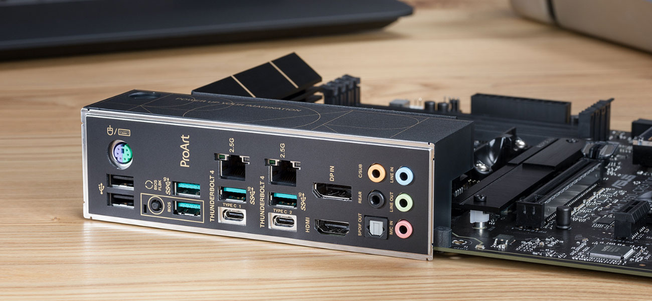 ASUS ProArt B550-CREATOR - Złącza LAN