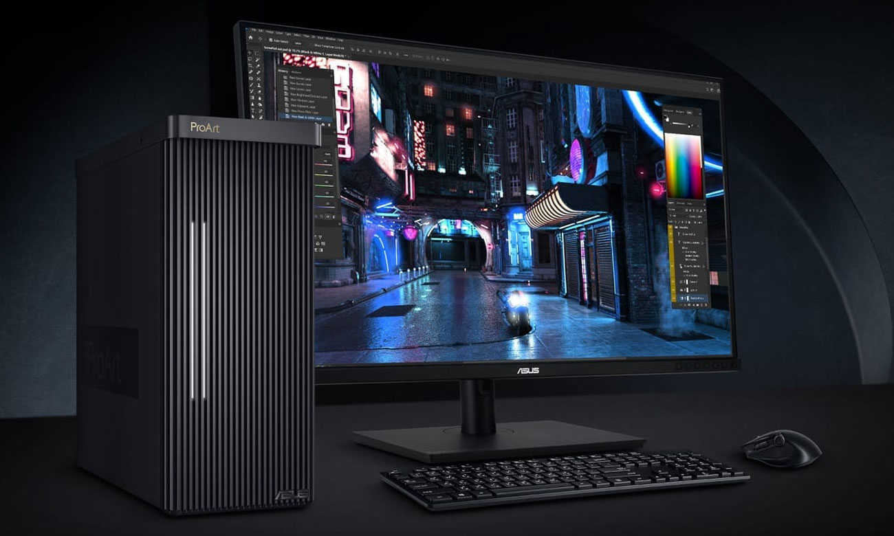 ASUS ProArt Station PD5 obrobka zdjec