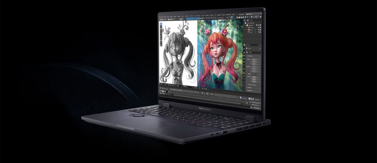 Вигляд ноутбука ASUS ProArt Studiobook 16