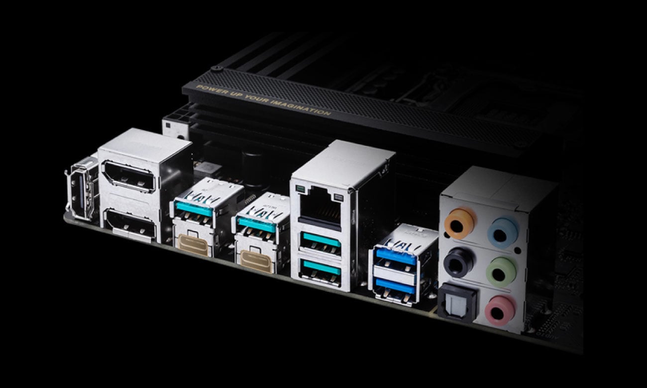 Porty karty ProArt Z490-CREATOR 10G