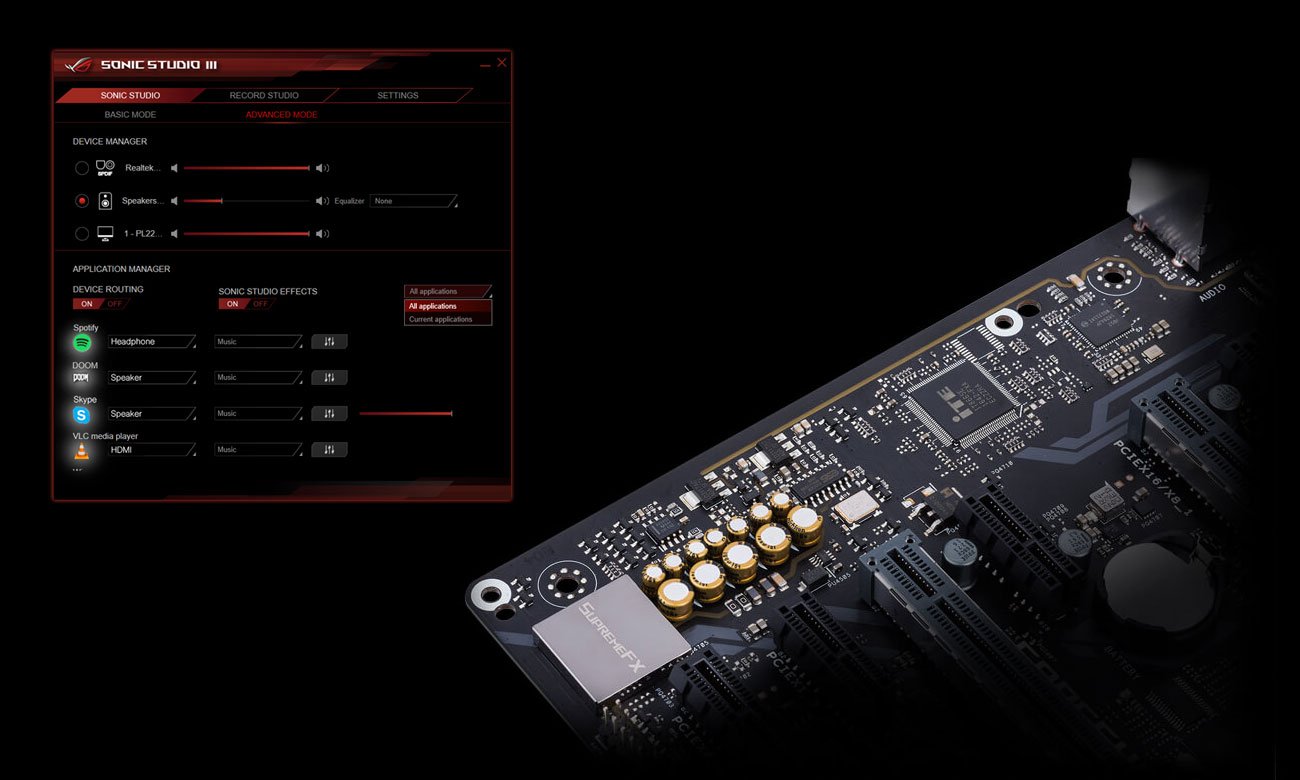 ASUS ROG CROSSHAIR VI HERO WI-FI AC Sonic Studio III