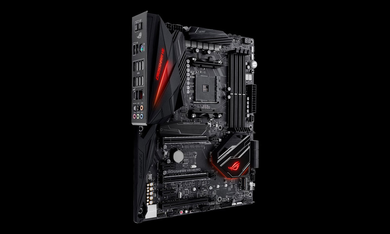ASUS ROG CROSSHAIR VII HERO Dodatkowa ochrona