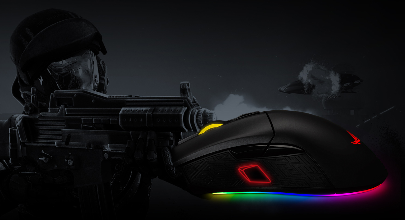 ASUS ROG Gladius II Przycisk DPI
