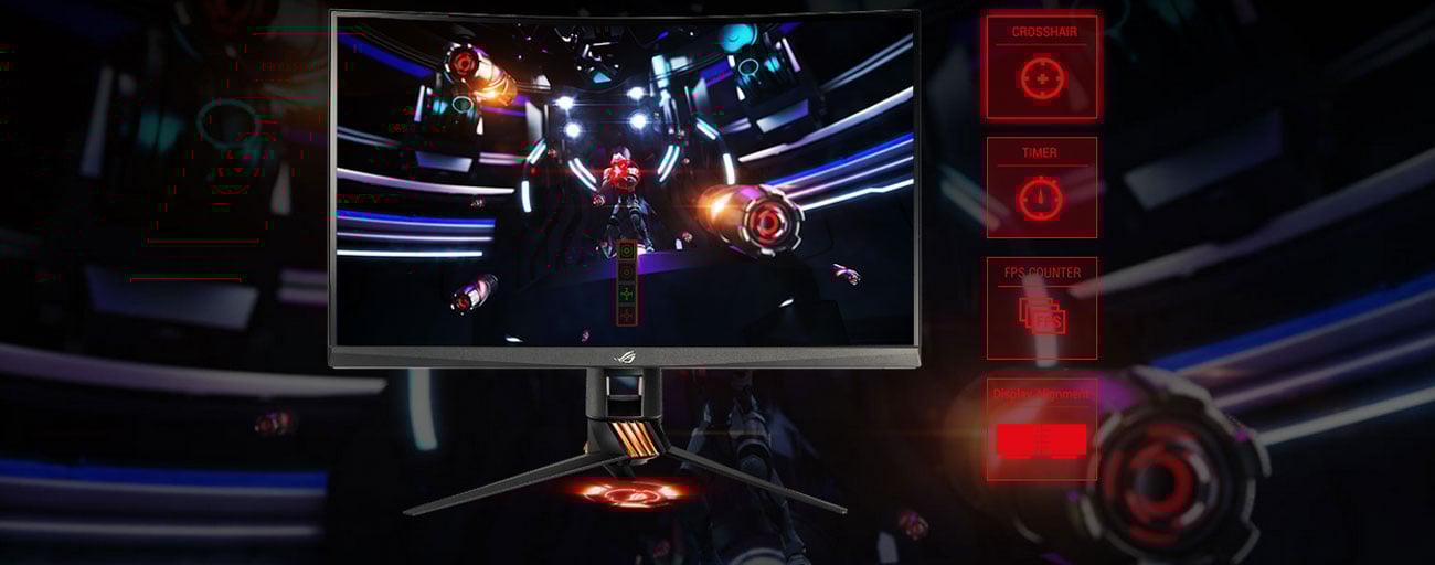 ASUS ROG PG27VQ Technologia GamePlus