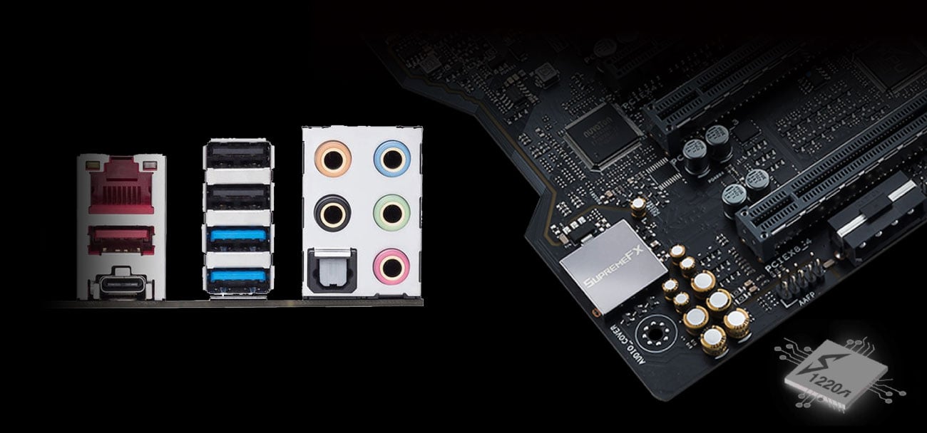 ASUS ROG RAMPAGE VI APEX Audio SupremeFX