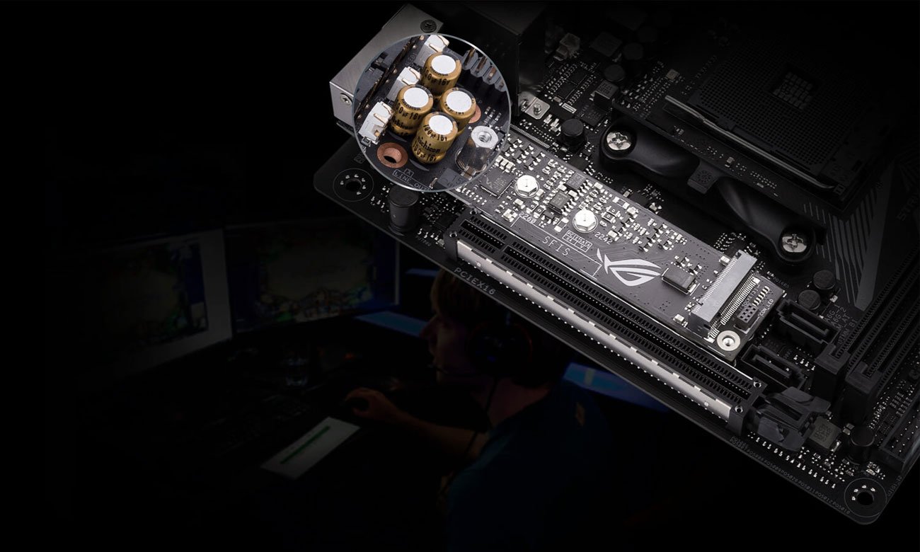 ASUS ROG STRIX B350-I GAMING ROG SupremeFX