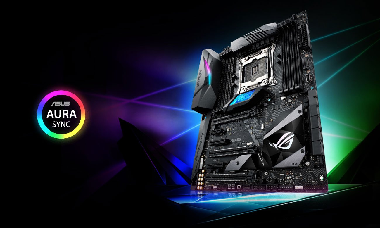 ASUS ROG STRIX X299-XE GAMING Podświetlenie AURA SDK