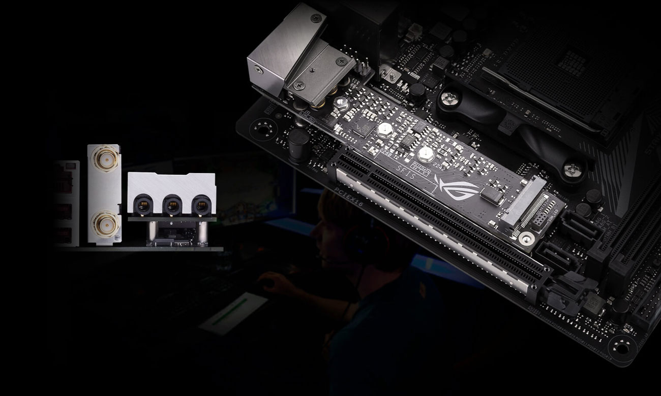 ASUS ROG STRIX X370-I GAMING Audio SupremeFX