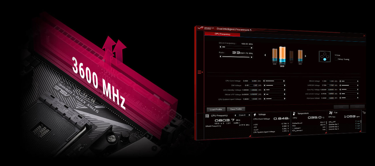 ASUS ROG STRIX X370-I GAMING Overclocking