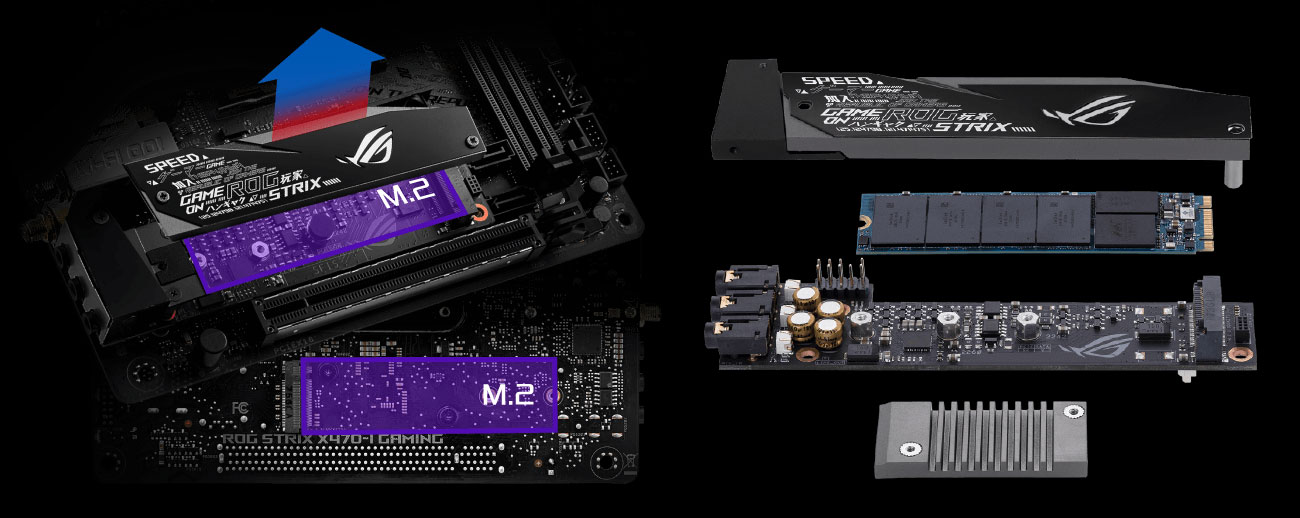 ASUS PRIME X470-PRO Złącze M.2