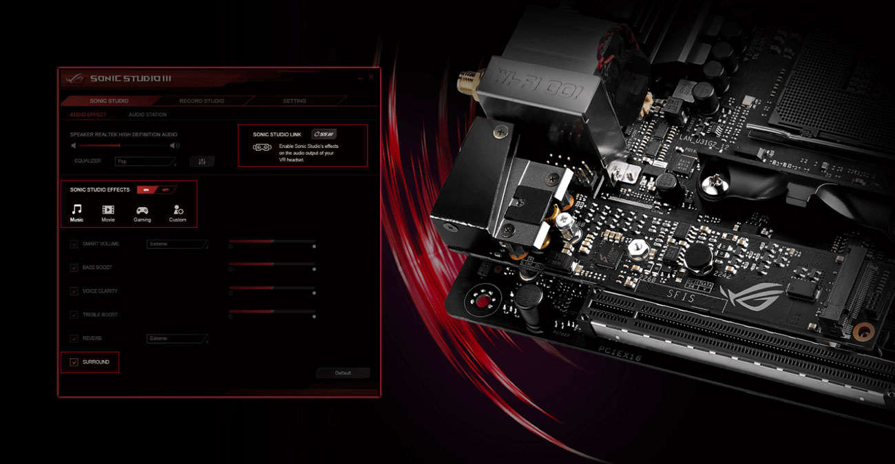 ASUS PRIME X470-PRO Audio SupremeFX