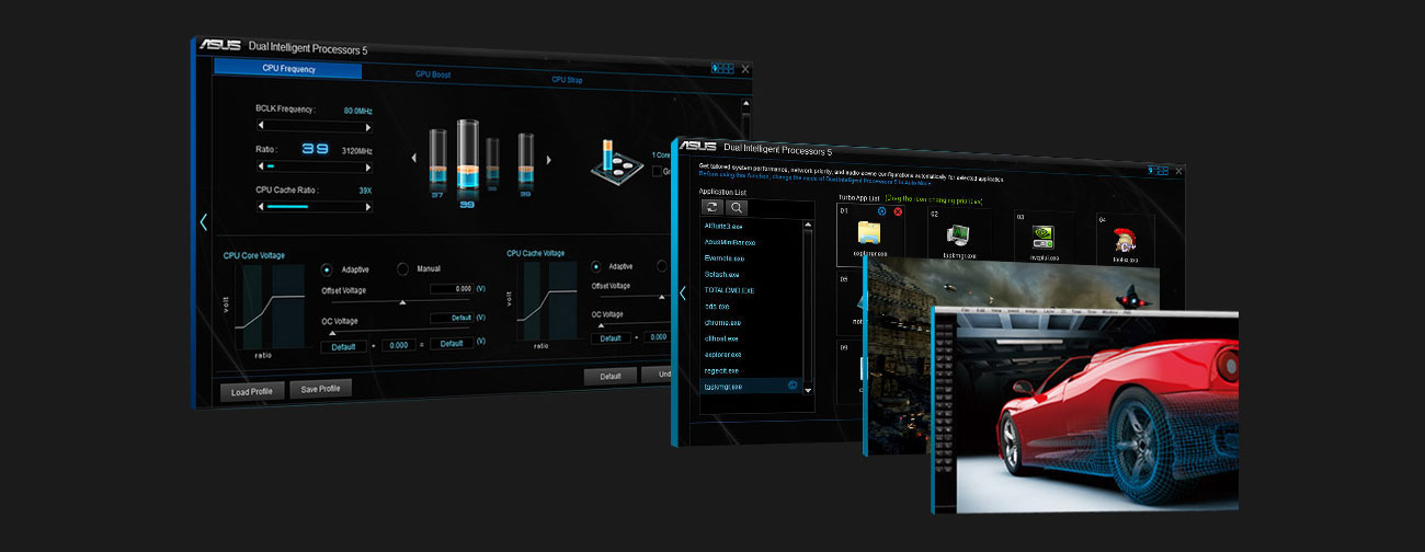 ASUS PRIME X470-PRO ASUS 5-way Optimization