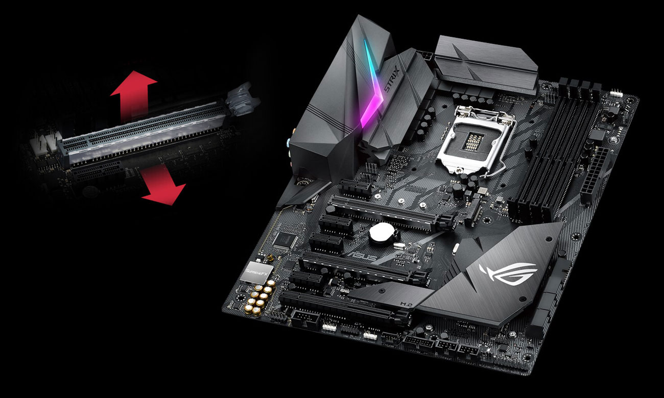 ASUS ROG STRIX Z370-F GAMING Bezpieczeństwo i wytrzymałość