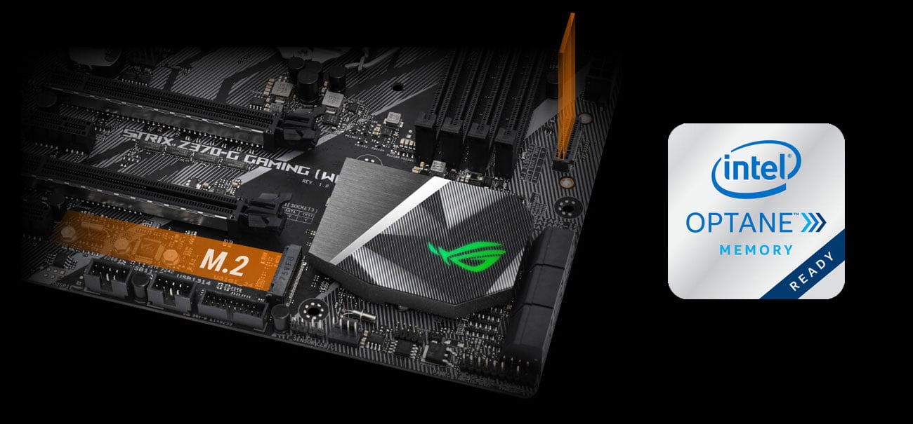 ASUS ROG STRIX Z370-G GAMING (WI-FI AC) M.2 Intel Optane
