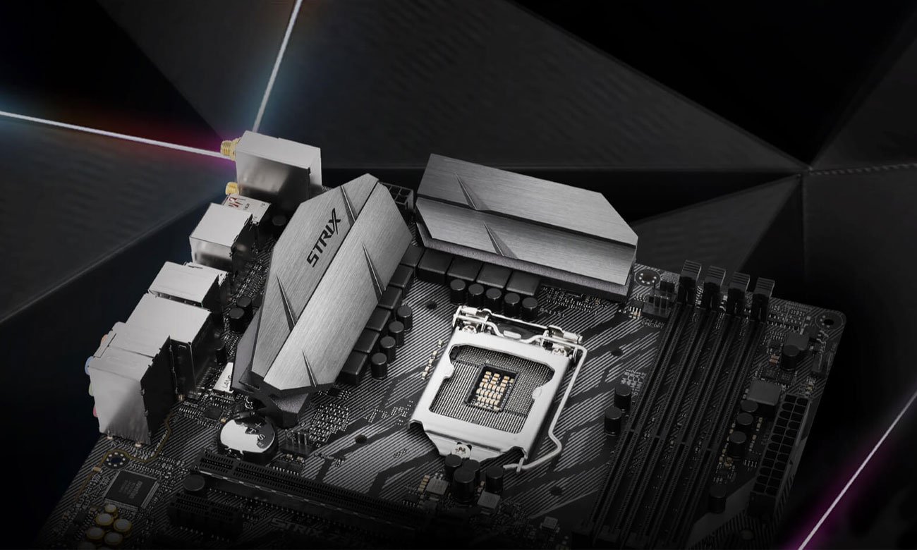 ASUS ROG STRIX Z370-G GAMING (WI-FI AC) Solidne podzespoły