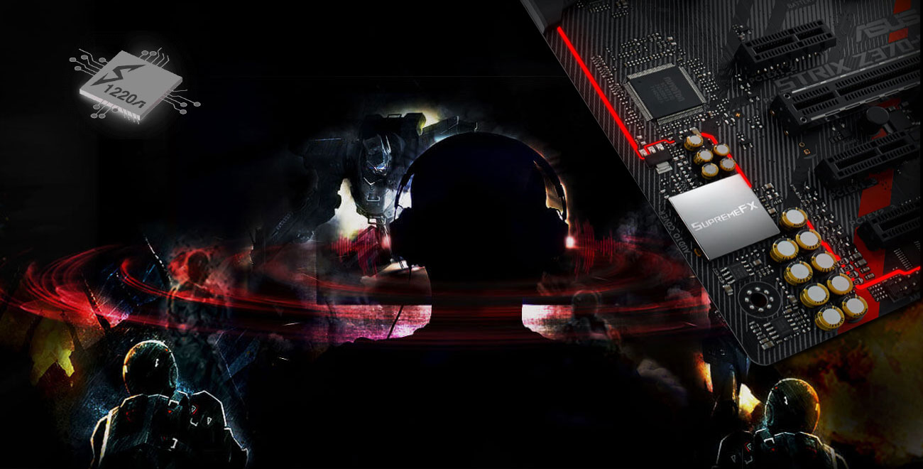 ASUS ROG STRIX Z370-H GAMING SupermeFX Sonic Studio III