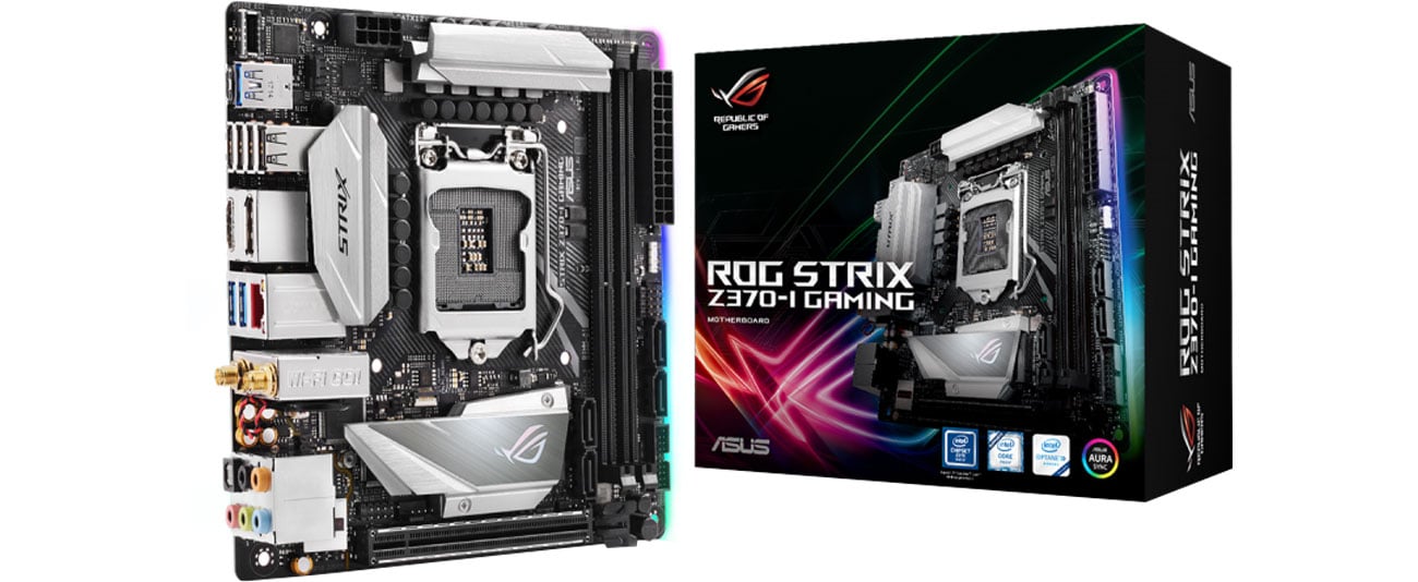 Płyta główna Socket 1151 ASUS ROG STRIX Z370-I GAMING