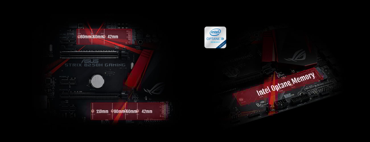 Asus ROG Strix B250H Gaming intel optane