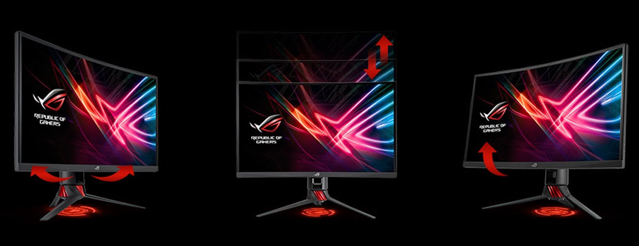ASUS ROG Strix XG27VQ Regulacja