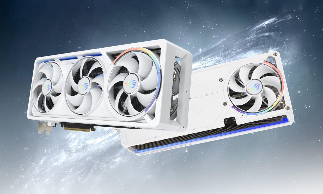 ASUS GeForce RTX 5080 ROG Astral OC White 16GB GDDR7 DLSS4