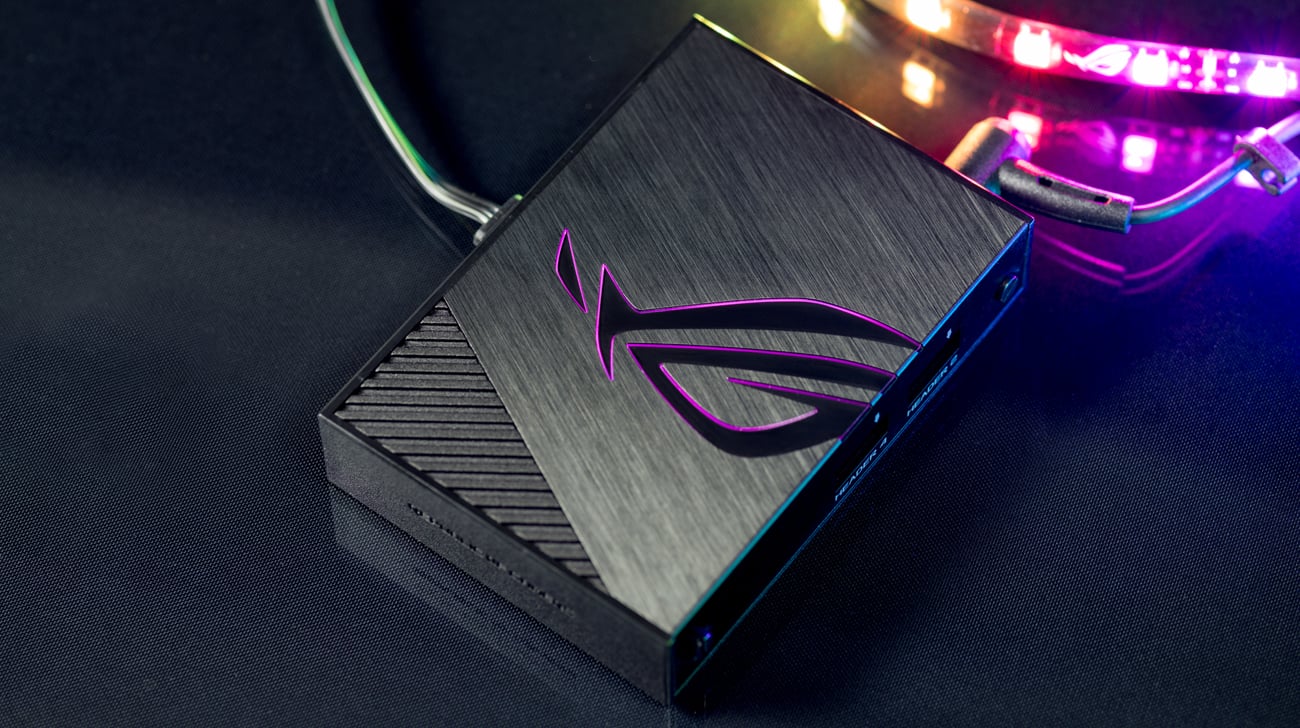 ASUS ROG AURA Terminal wszechstronne opcje montażu