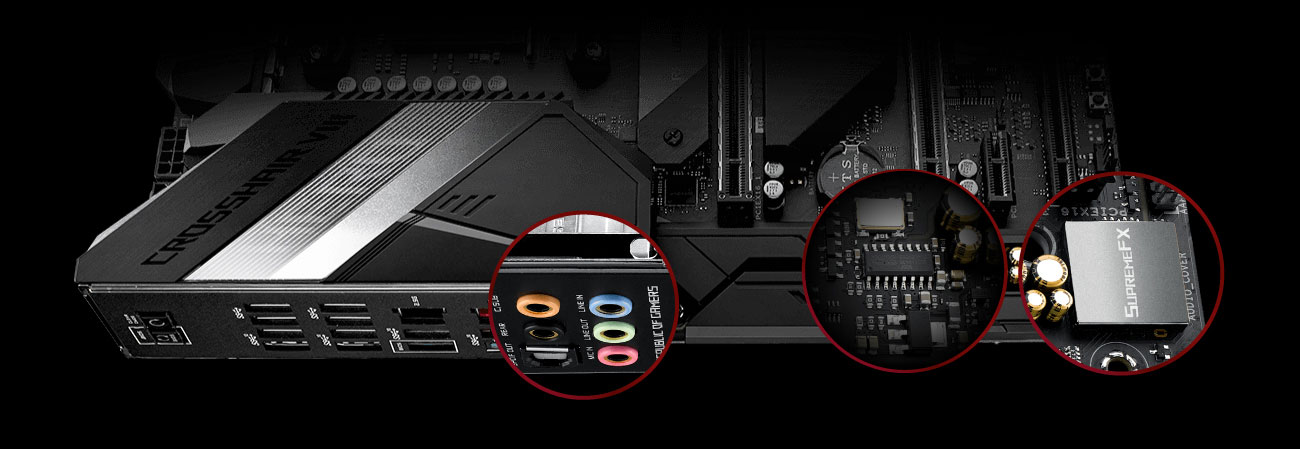 ASUS ROG Crosshair VIII Hero - Układ audio SupremeFX