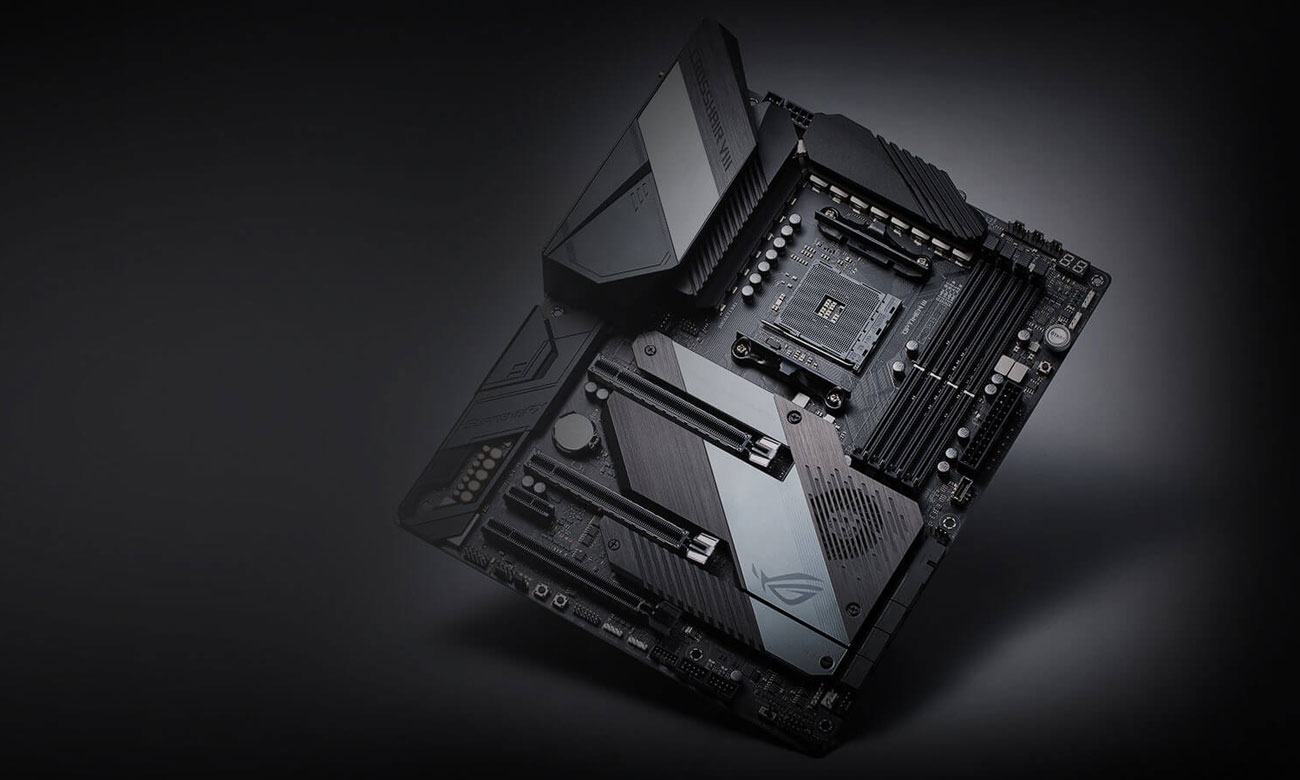 ASUS ROG Crosshair VIII Hero - Chłodzenie, radiatory
