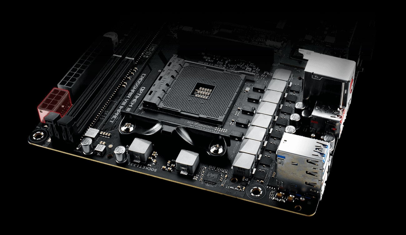 ASUS ROG CROSSHAIR VIII IMPACT - Sekcja zasilania