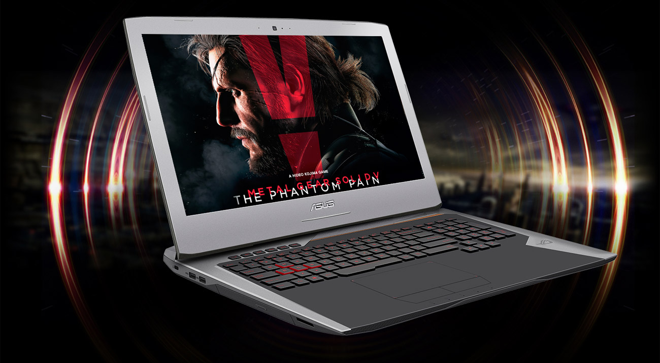 ASUS ROG G752VT dźwięk