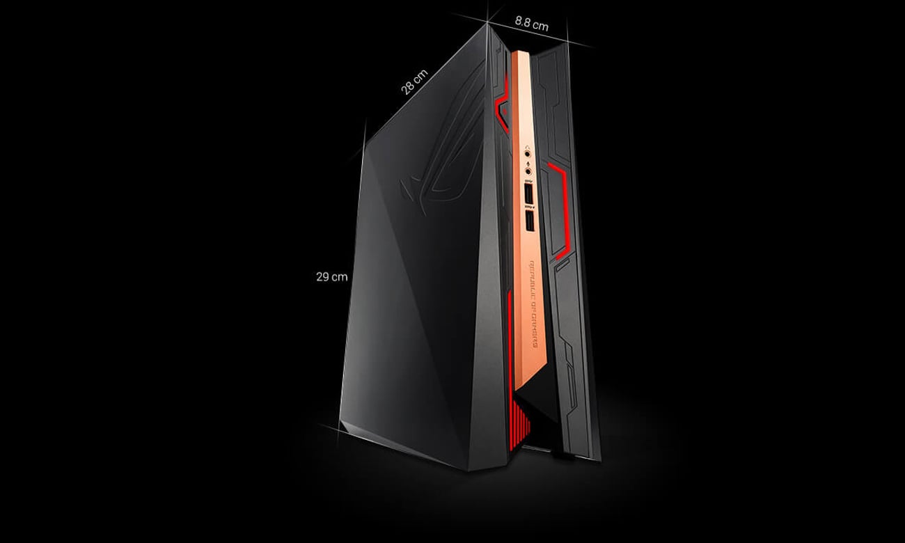 Pełna moc komputera stacjonarnego Asus Rog