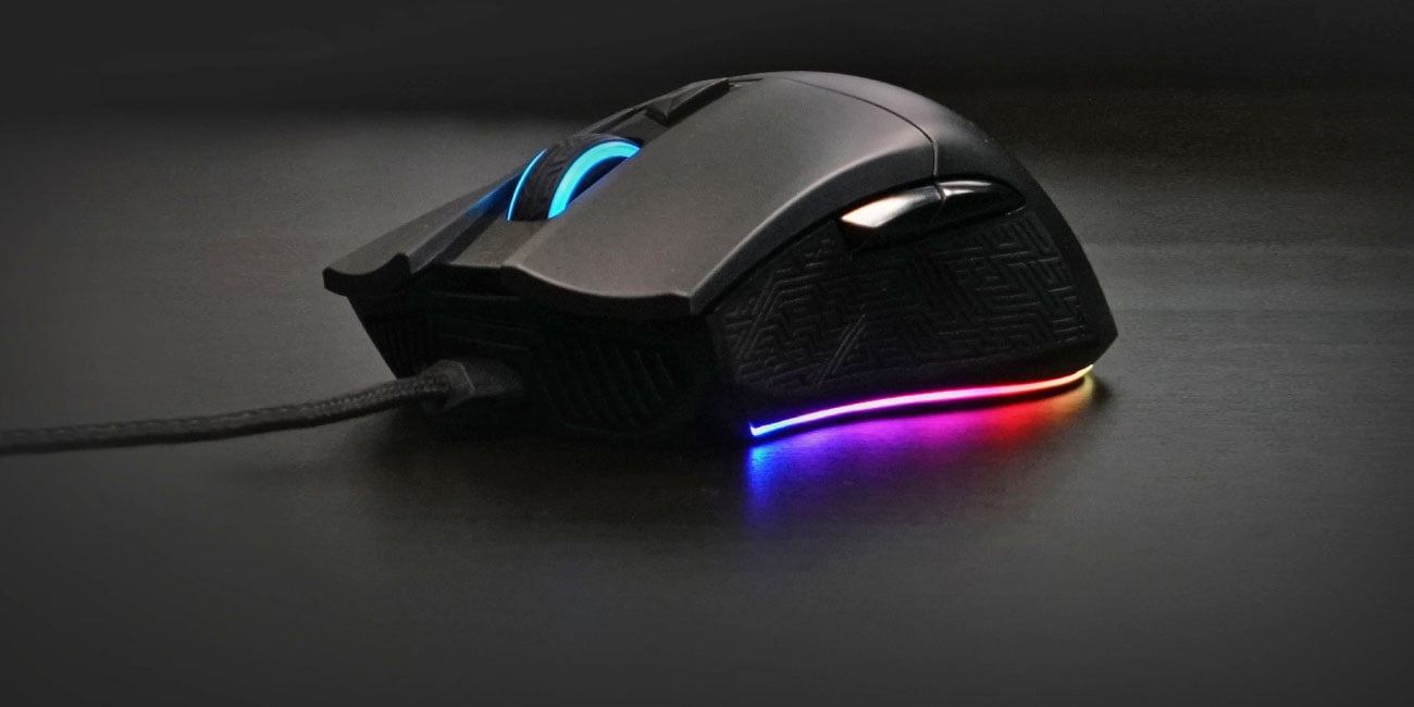 ASUS ROG Gladius II Origin Ergonomiczna, przewodowa mysz optyczna dla graczy