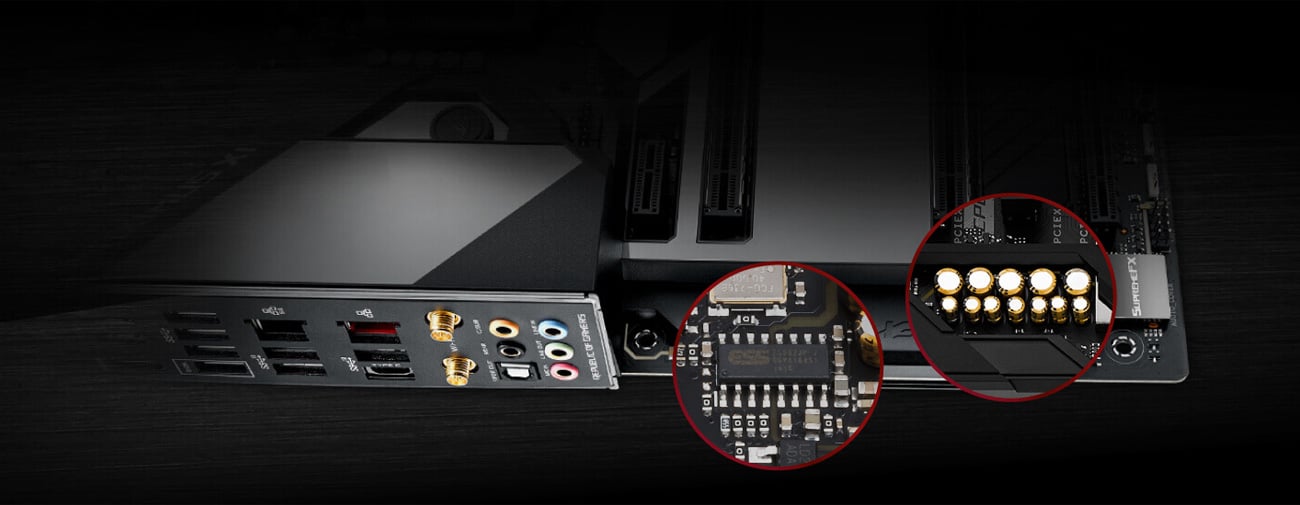 ASUS ROG MAXIMUS XI FORMULA Układ audio
