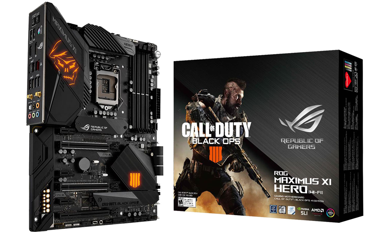 Płyta główna Socket 1151 ASUS ROG MAXIMUS XI HERO (WI-FI CE) Black Ops 4 Edition